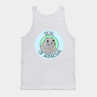 Seal Pun Art for Seal Lover Tank Top